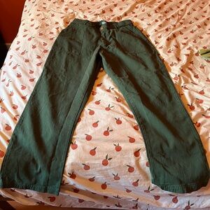 Big Bud Press Work Pants 1X Long Emerald Green